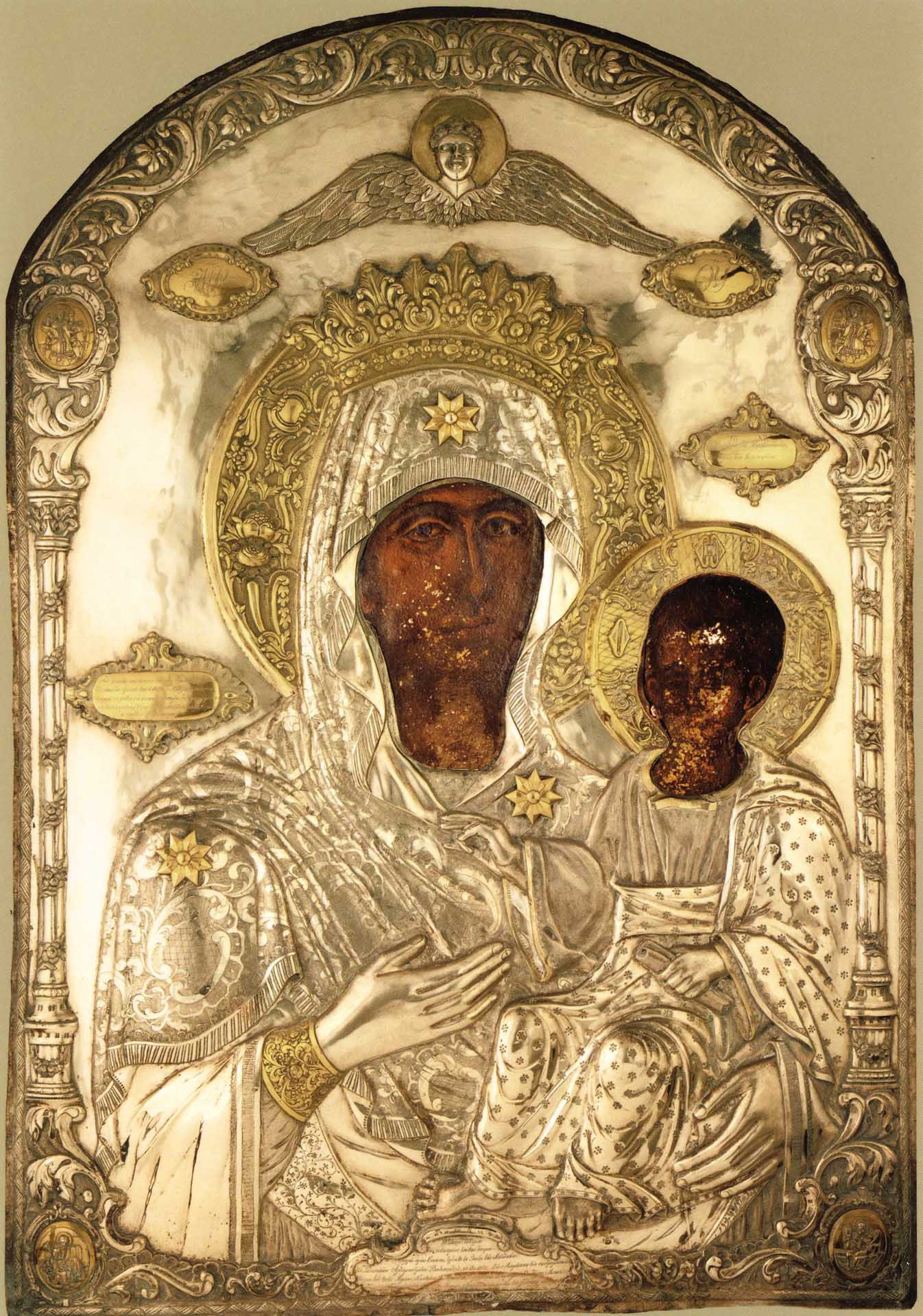 Icoana Maicii Domnului Antifonitria din Muntele Athos