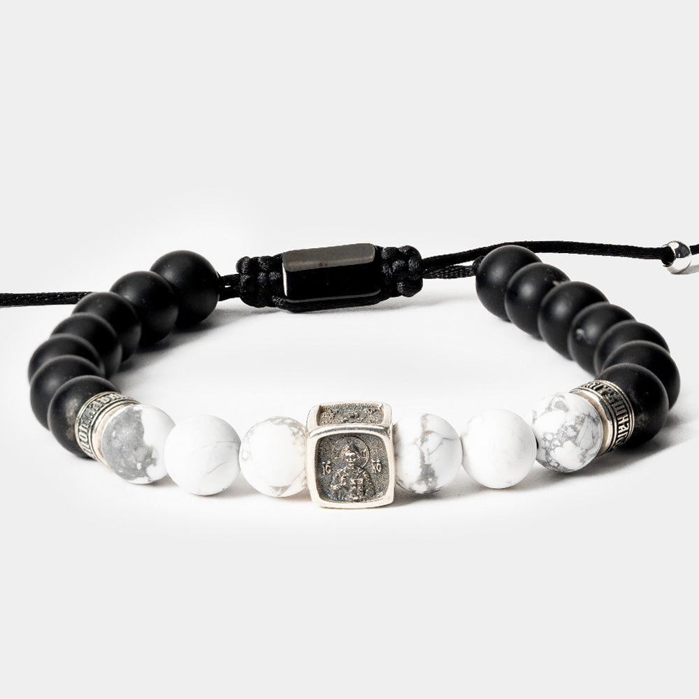 Brățară Cub 4 Fețe – Howlit și Onix Mat – Chemarea Milostivirii