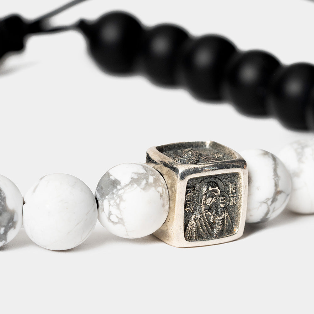 Brățară Cub 4 Fețe – Howlit și Onix Mat – Chemarea Milostivirii
1