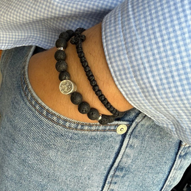 Brățară KAPSALA Lavă Vulcanică 1– Rugăciunea Neîncetată