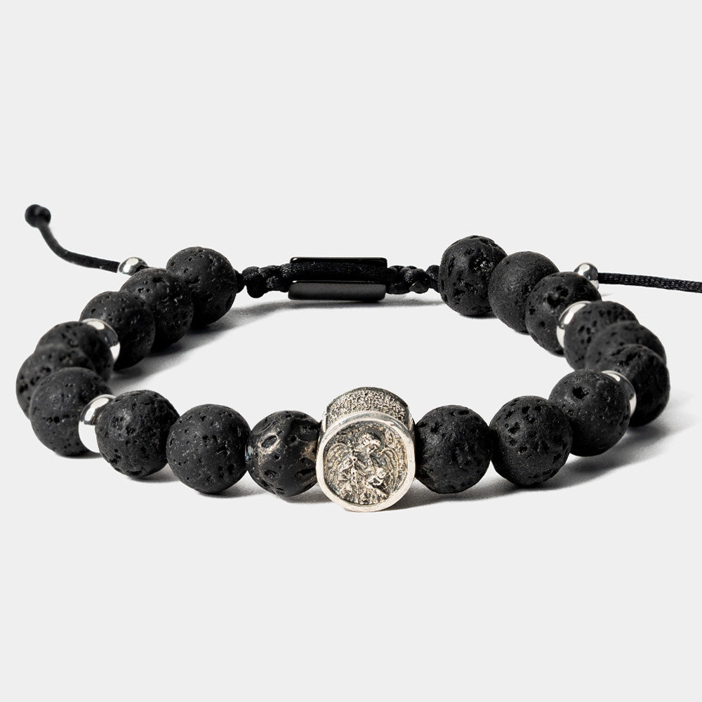 Brățară KAPSALA Lavă Vulcanică – Rugăciunea Neîncetată