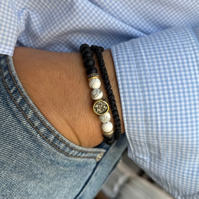 Brățară KAPSALA Marmură – Blândețea Maicii Domnului