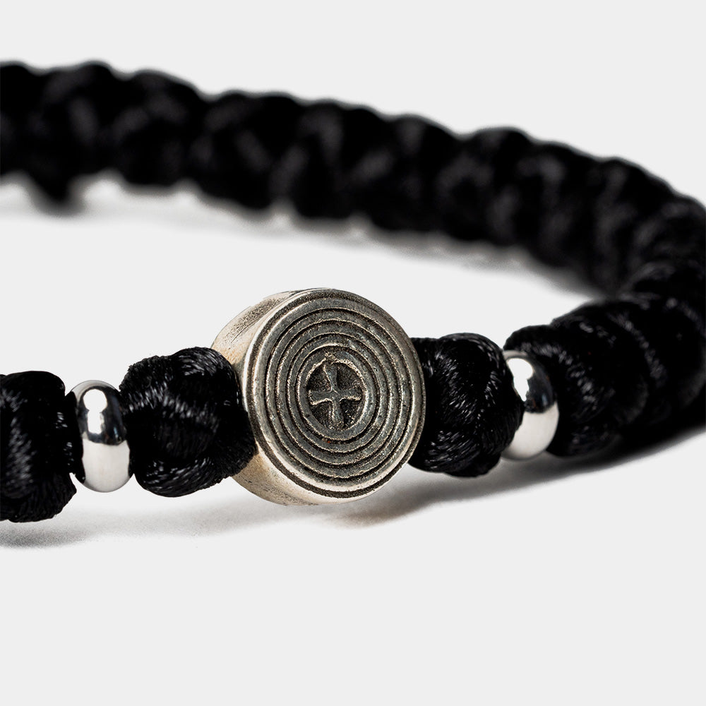 Black Christ Symbol Bracelet