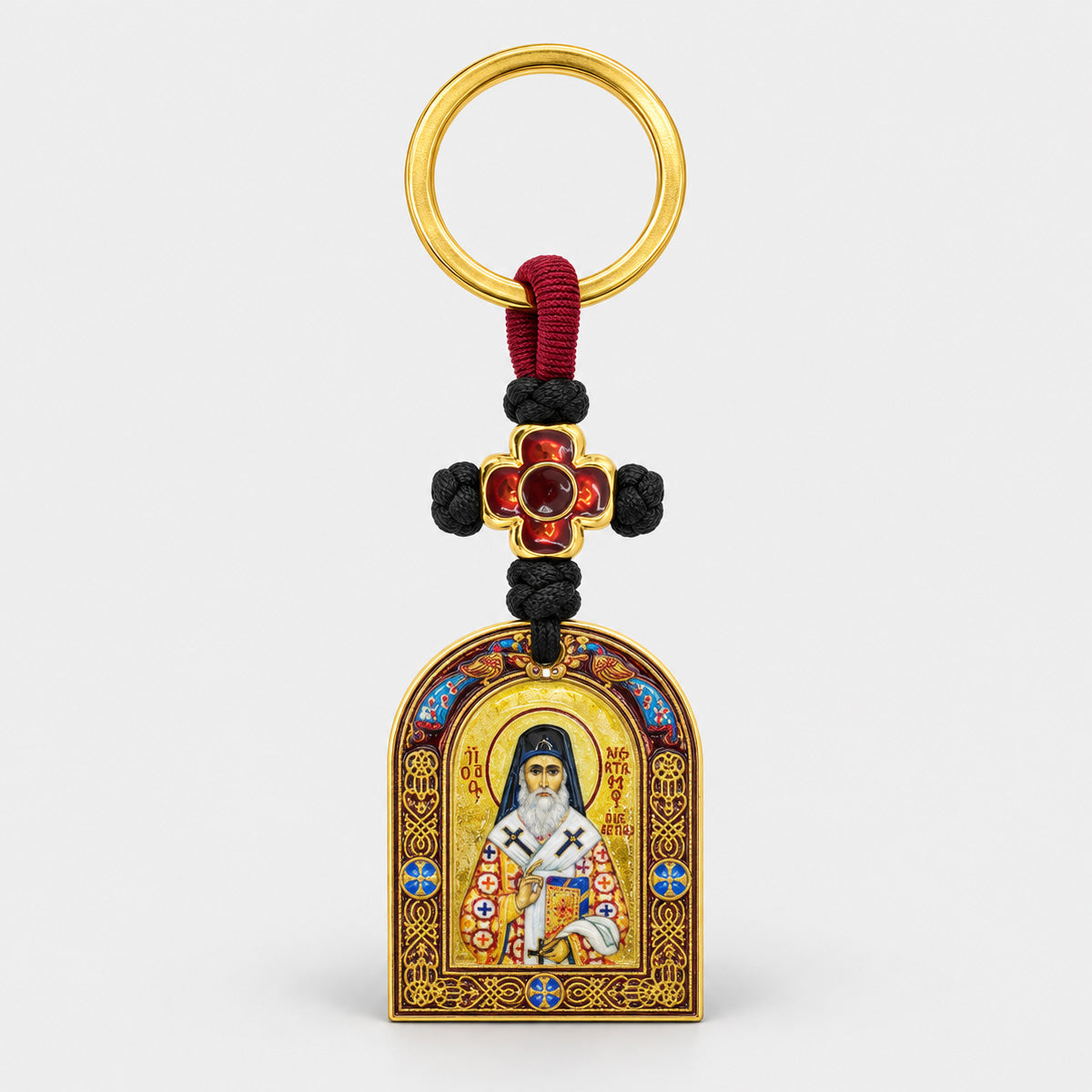 Breloc ceramic Sfântul Nectarie