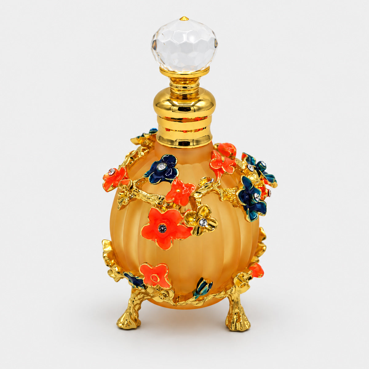 Sticluță decorativă pentru mir sau parfum – Chihlimbar