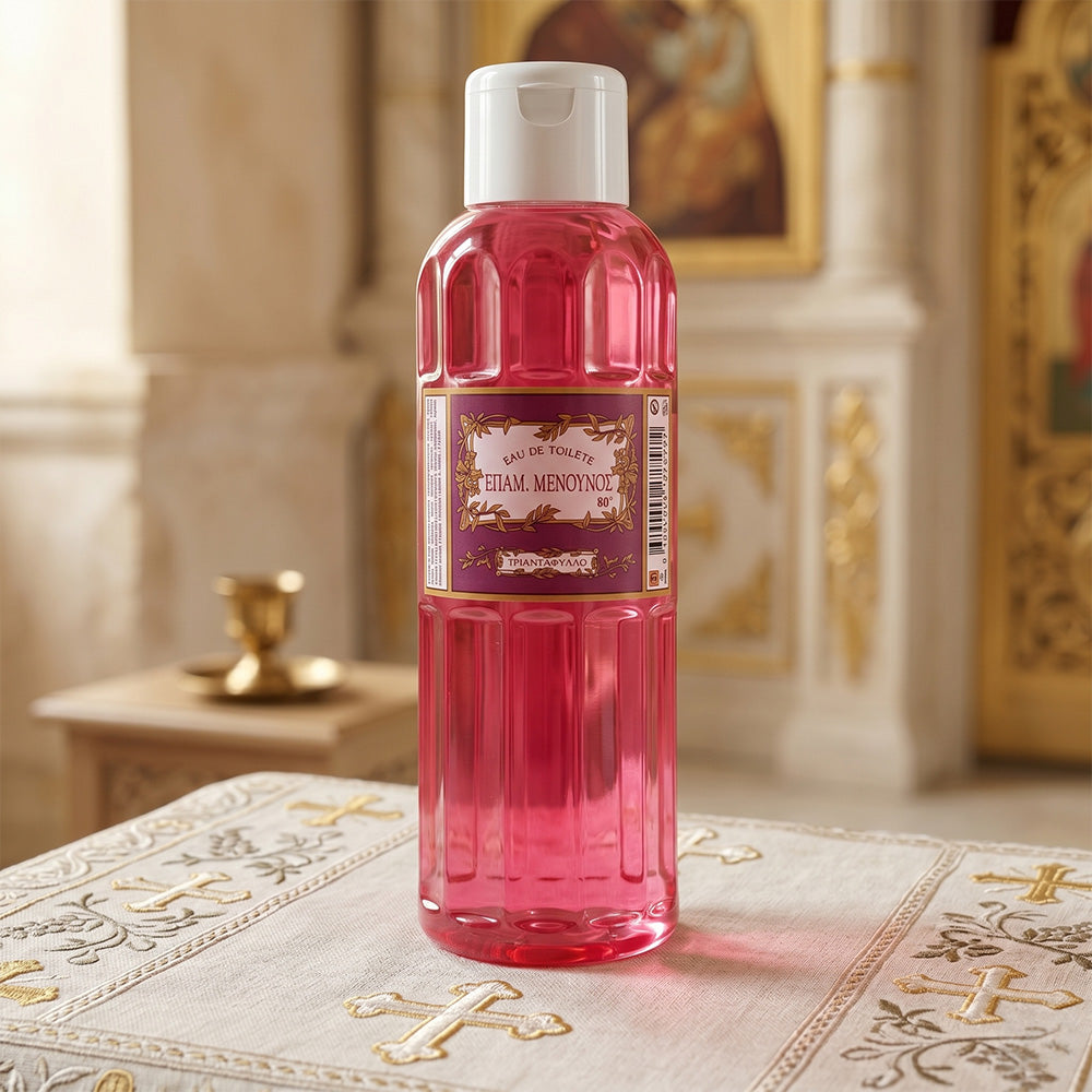 Apă de Parfum pentru Icoane și Obiecte de Cult – Aromă de Trandafir (1 L)