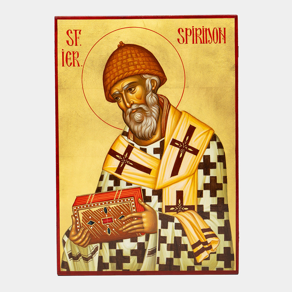 Icoană Pictată Sfântul Spiridon