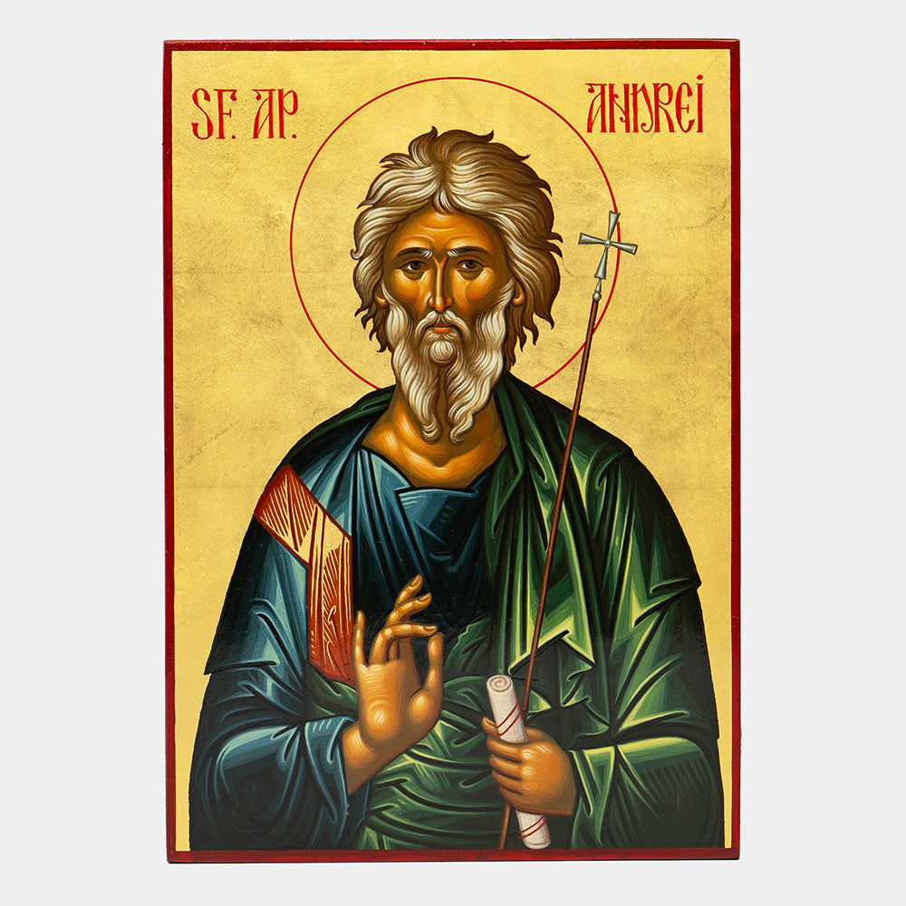 Icoană Pictată Sfântul Andrei