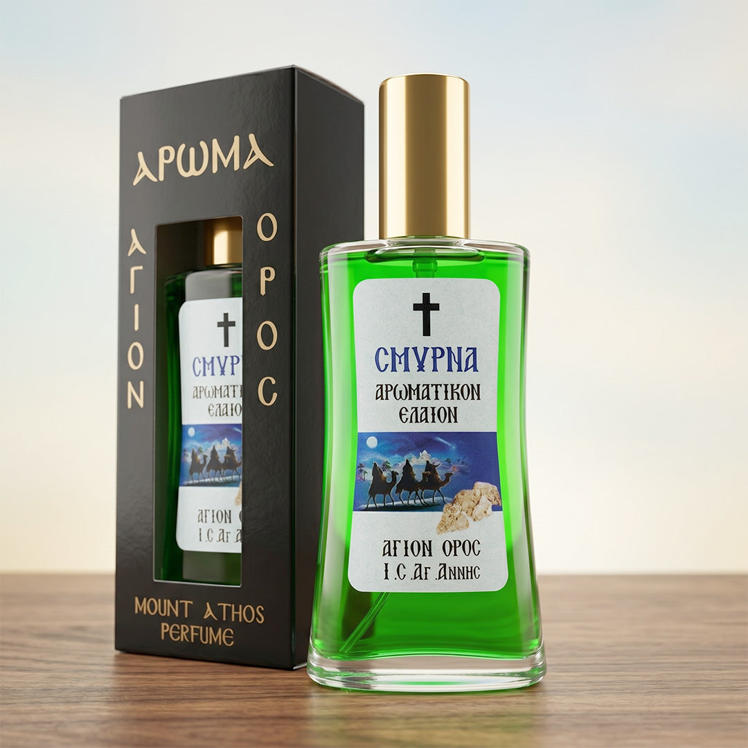 Mir Athos cu pulverizator – Smirnă Verde (100 ml)