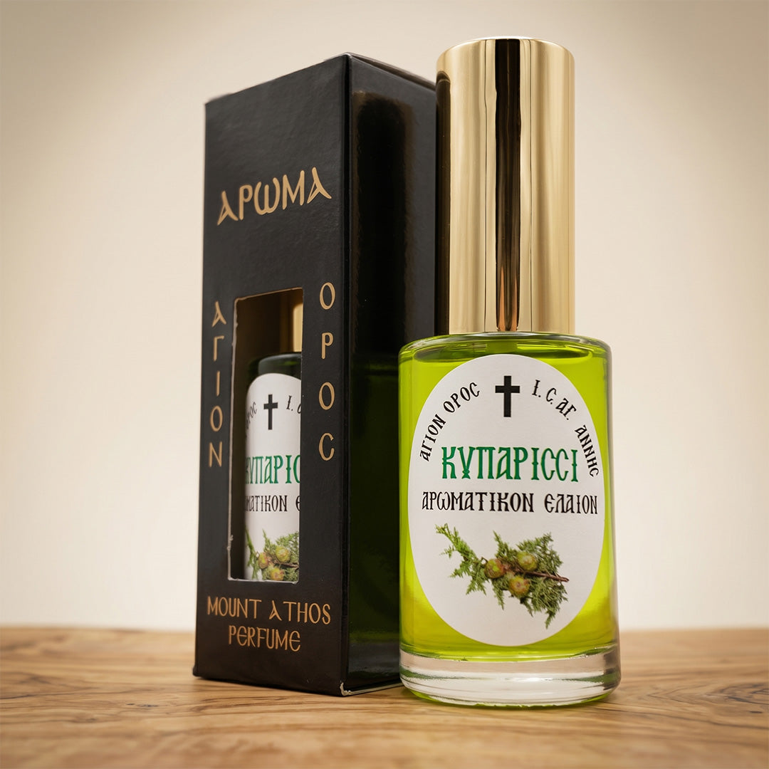 Mir Athos cu pulverizator – Chiparos (30 ml)