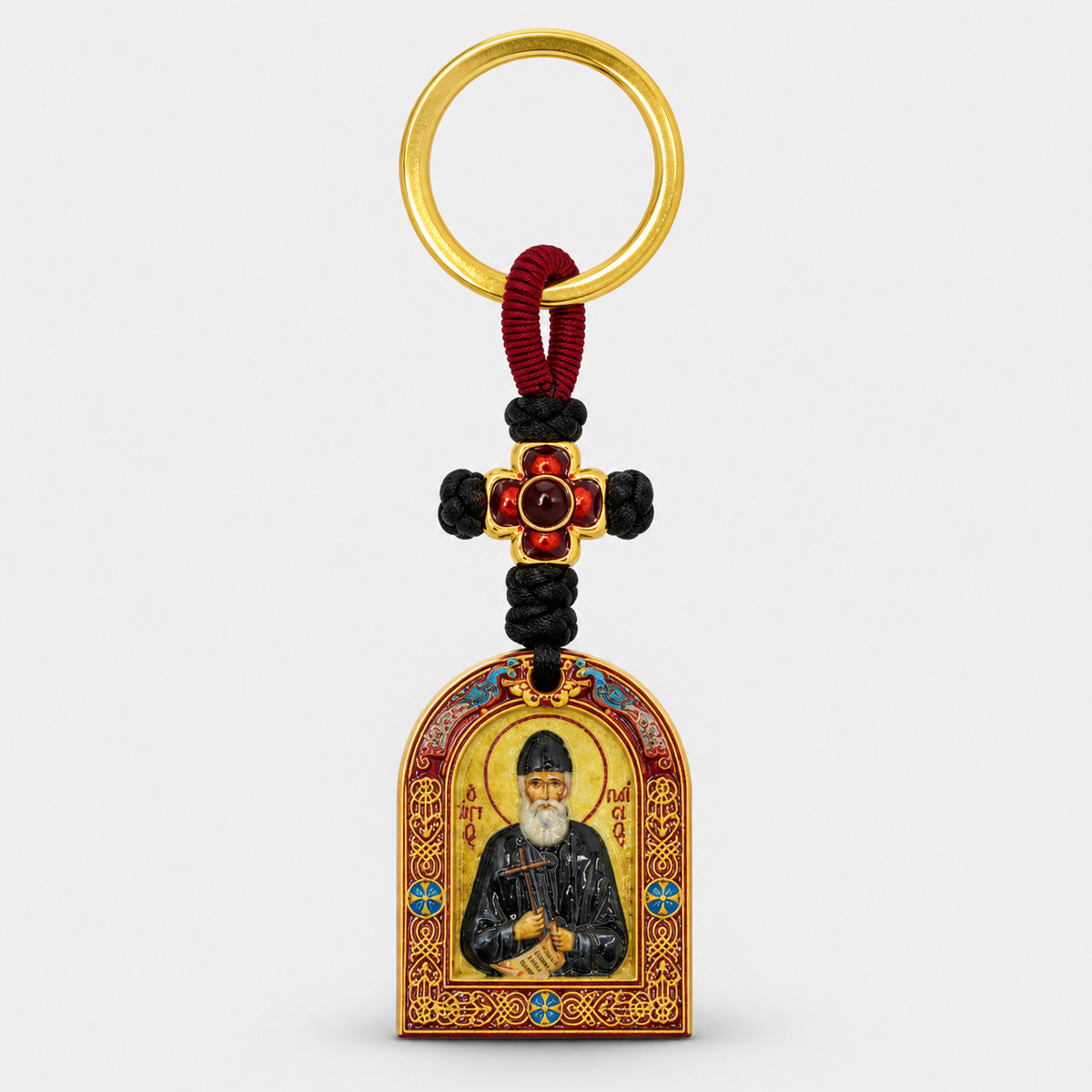 Breloc ceramic Sfântul Paisie Aghioritul
