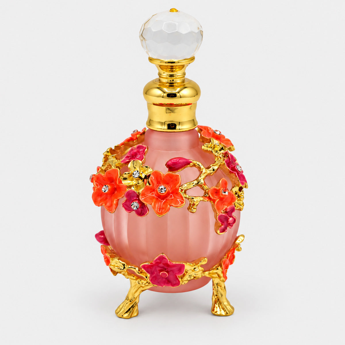 Sticluță decorativă pentru mir sau parfum – Roz